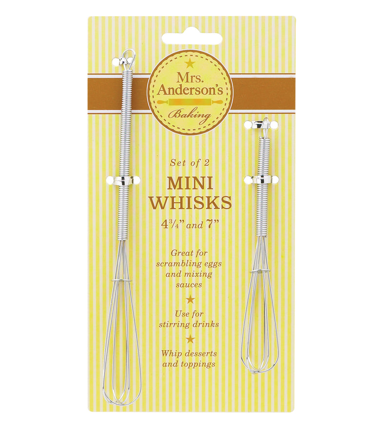Mini Whisk Set - 4 Piece