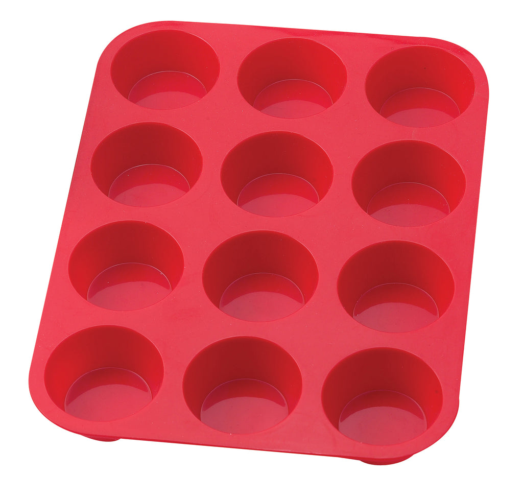 Silicone Muffin Pan, Non-Stick 12 Cup Muffin Pan, Jumbo Muffin Pan, Silicone  Muffin Mold, BPA Free Muffin Mold for for Baking Muffin, Egg 