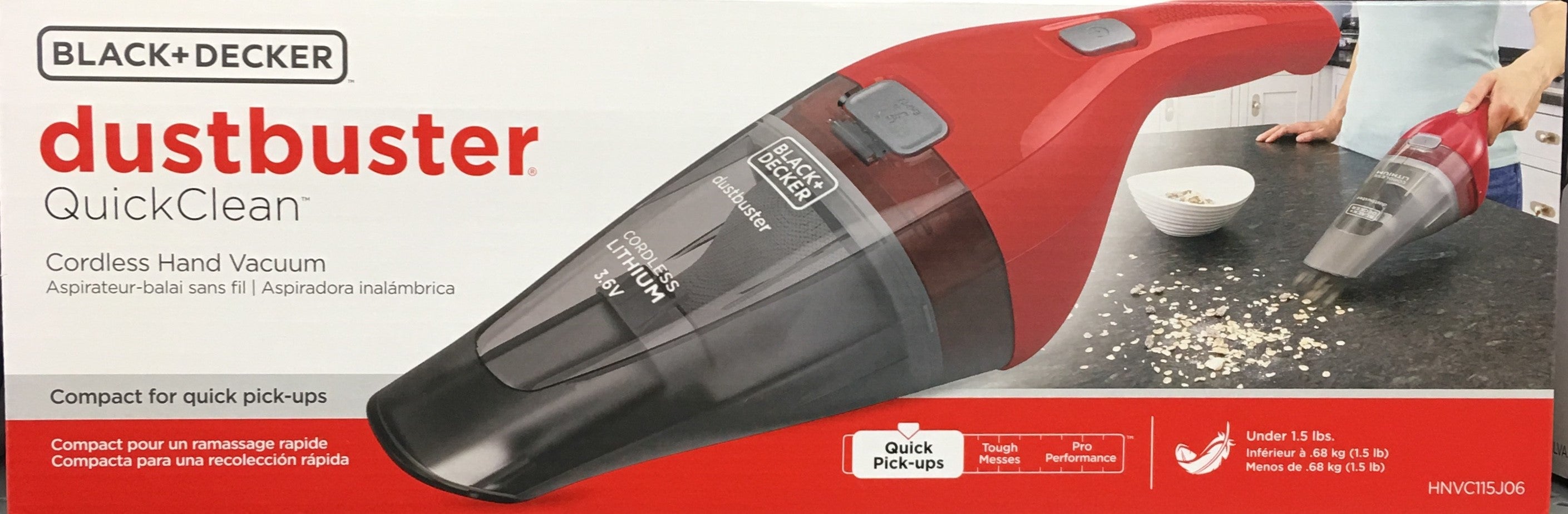 Black and Decker Dustbuster Cordless Hand Vacuum