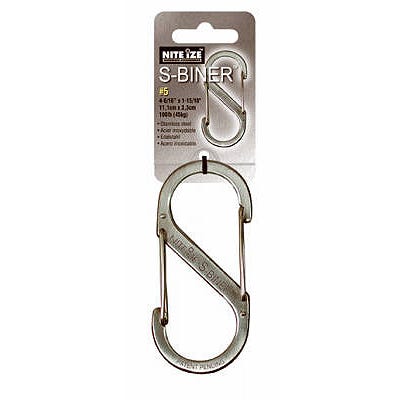 Stainless Steel Carabiner Clip –