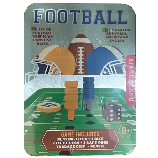 Kikkerland Mini Football Game In A Tin