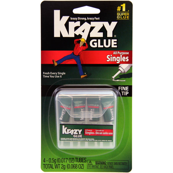Krazy Glue Singles – 4pk