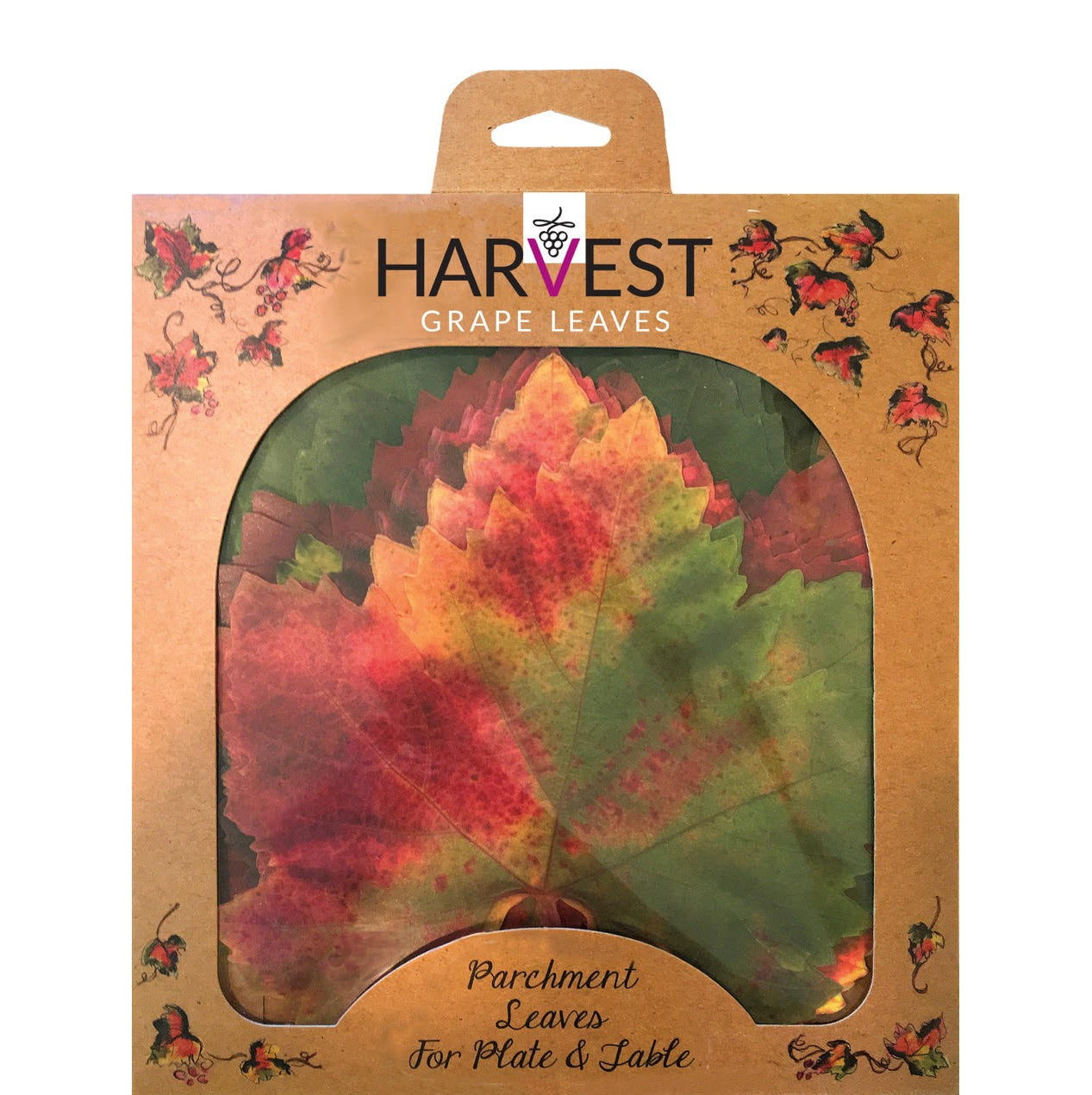 Parchment Cheese Leaves – Grape Variety Pack of 20