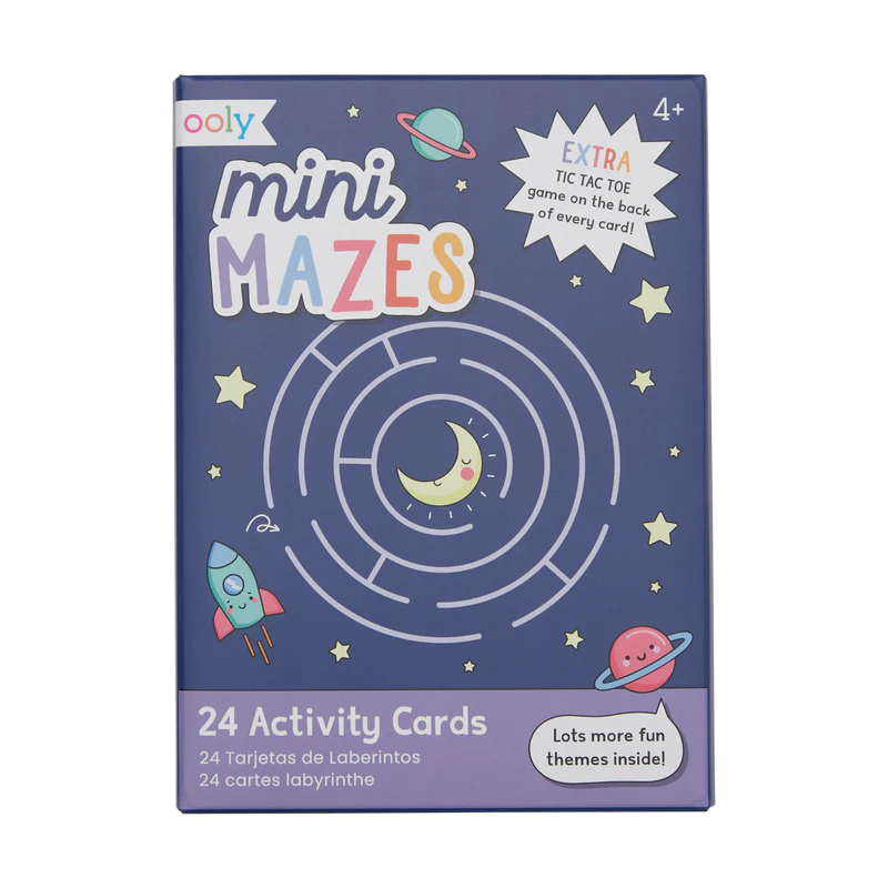 Mini Mazes Puzzle Book for Kids