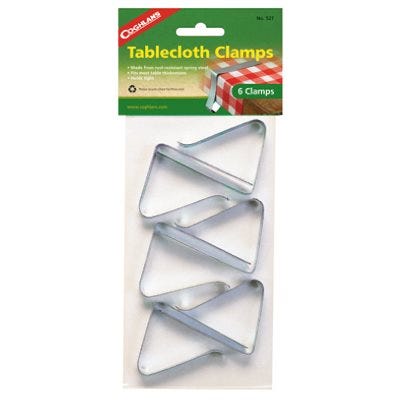 Tablecloth Clamps – Pack of 6
