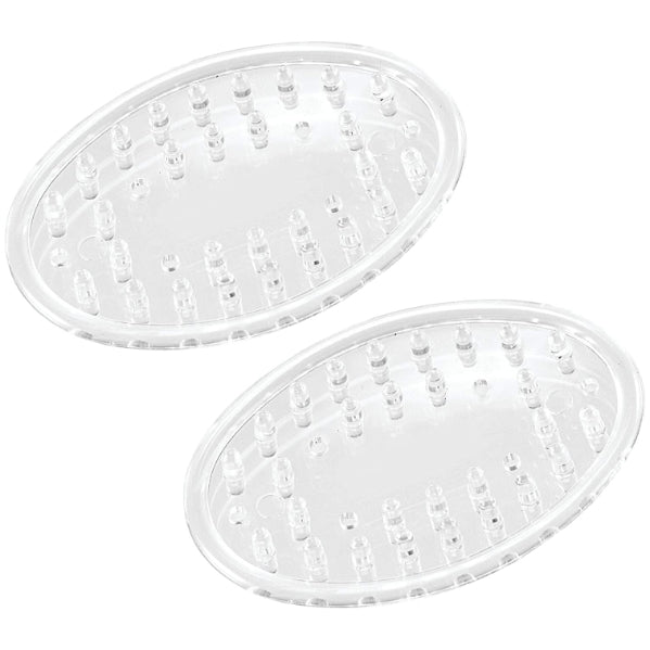 Plastic Soap Saver – Clear – Set of 2