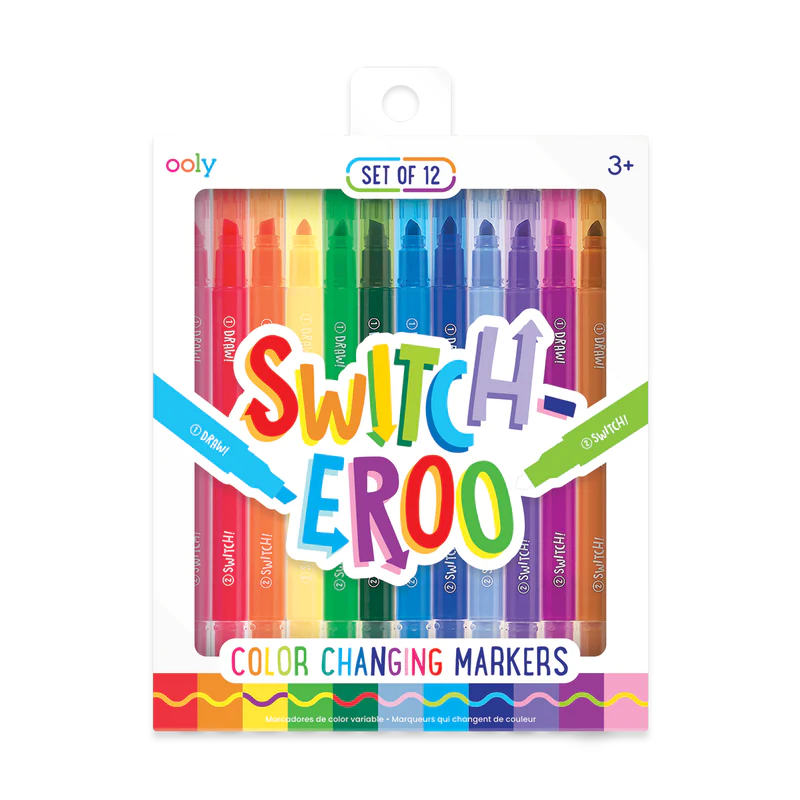 Switch-Eroo Color Changing Markers – 12ct