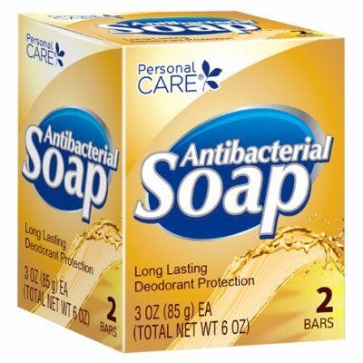 Personal Care Antibacterial Soap – 3oz – 2 Pack