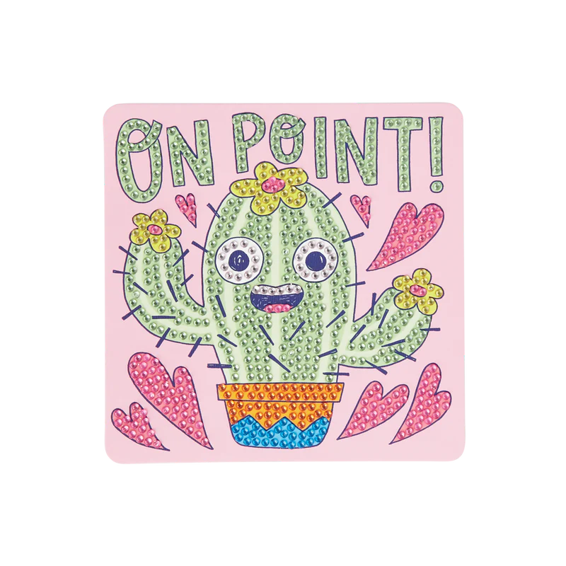 Razzle Dazzle Diy Gem Art Kit - Pink Cactus