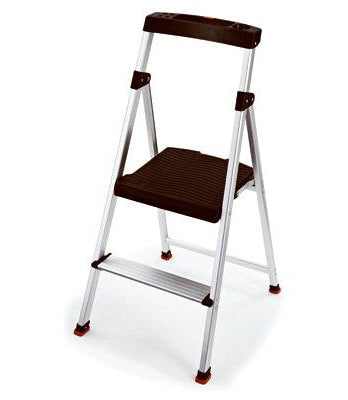 Rubbermaid Aluminum Step Ladder – 2 Step – 3.3Ft