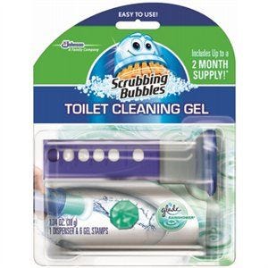 Scrubbing Bubbles Toilet Cleaning Gel – Rain Shower – 1.34oz