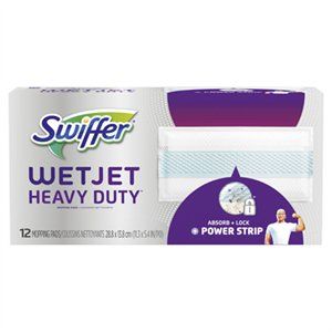 Swiffer Wet Jet HD Extra Power Refill Pads – Pack of 12