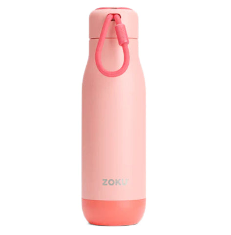 Zoku Stainless Steel Bottle - 18oz – Coral