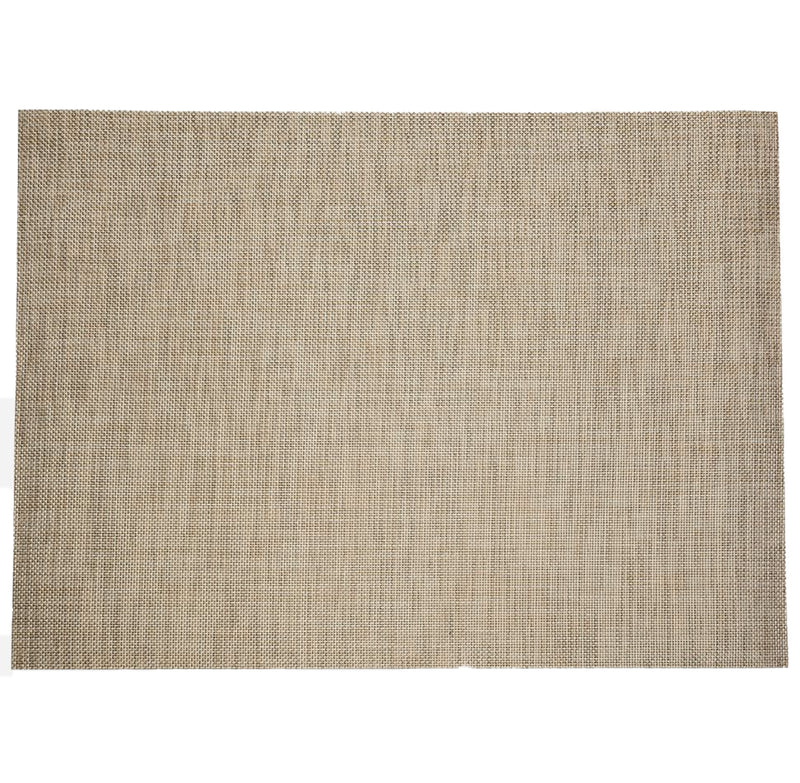 Chilewich Woven Basketweave Floor Mat – Latte – 23" x 36"