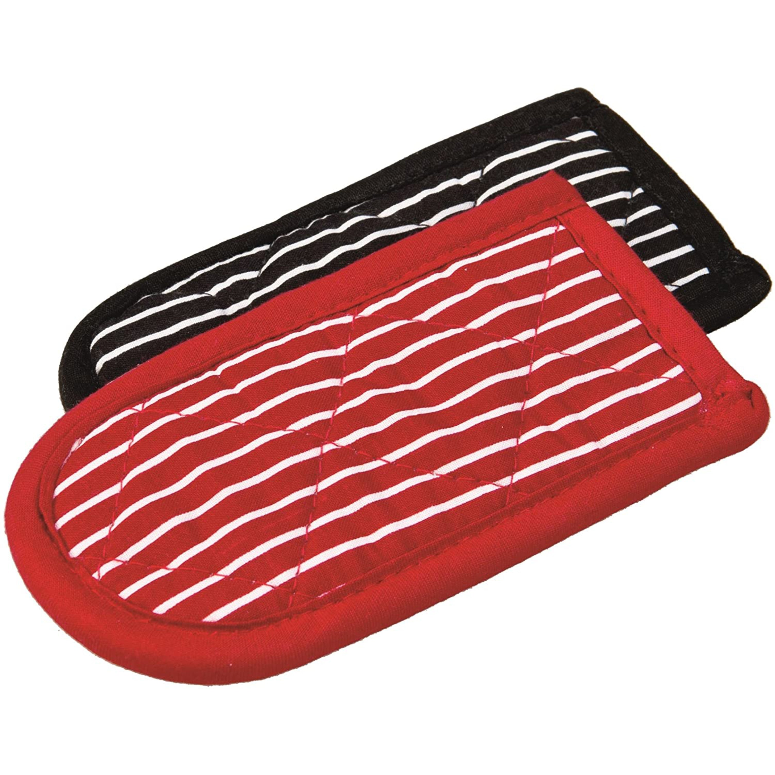 Lodge Striped Hot Handle Holders/Mitts – Set of 2
