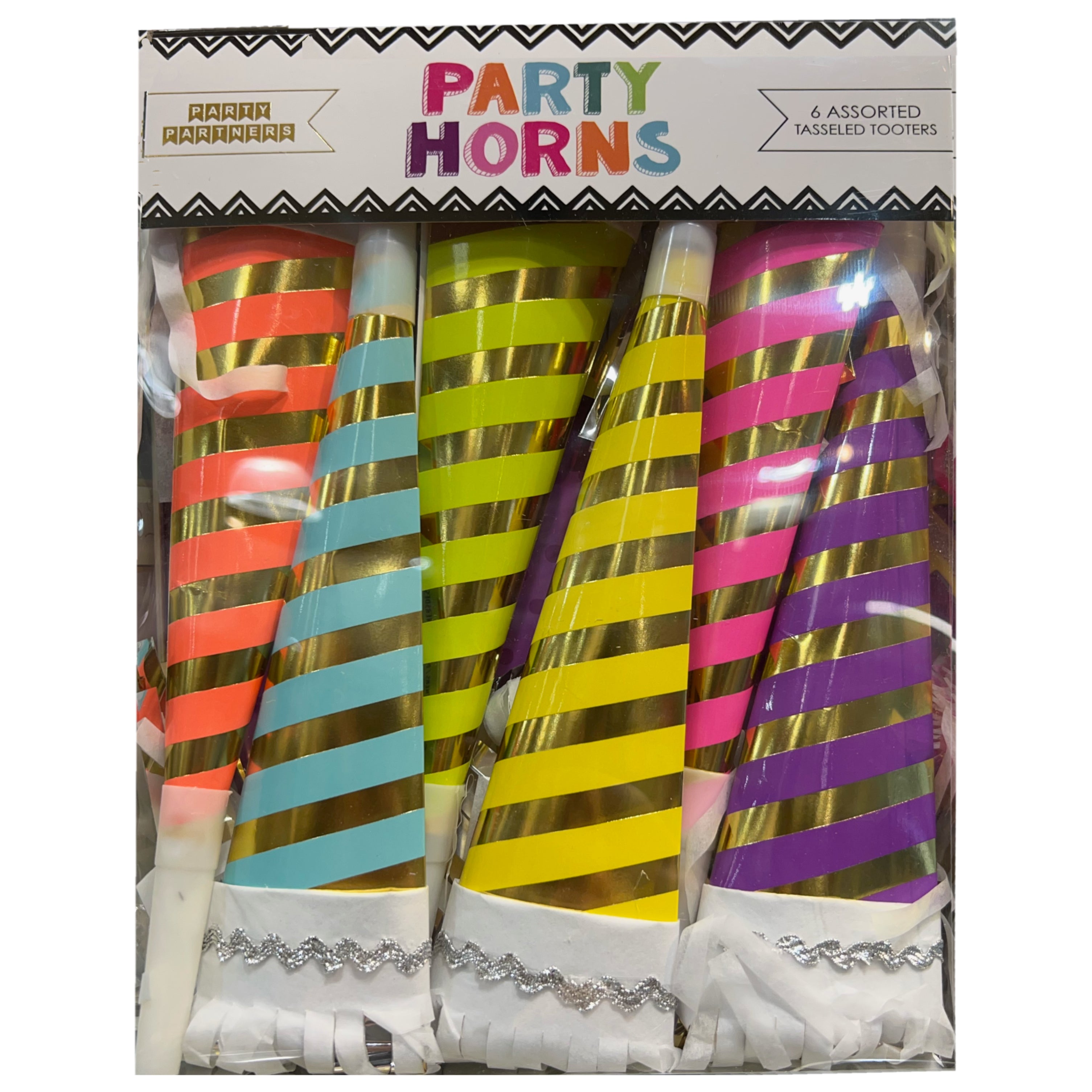 Party Horns Party – Set of 6