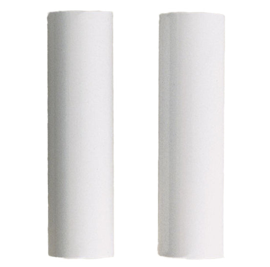 Plastic Standard Candle Covers – White – 4" – Pack of 2
