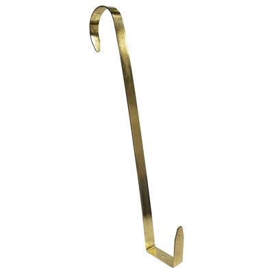 Brass Wreath Hanger – 13.25”