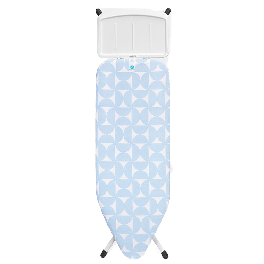 Brabantia Fresh Breeze Ironing Board Size C with Steam Iron Rest - LOCAL UPPER EAST SIDE DELIVERY ONLY
