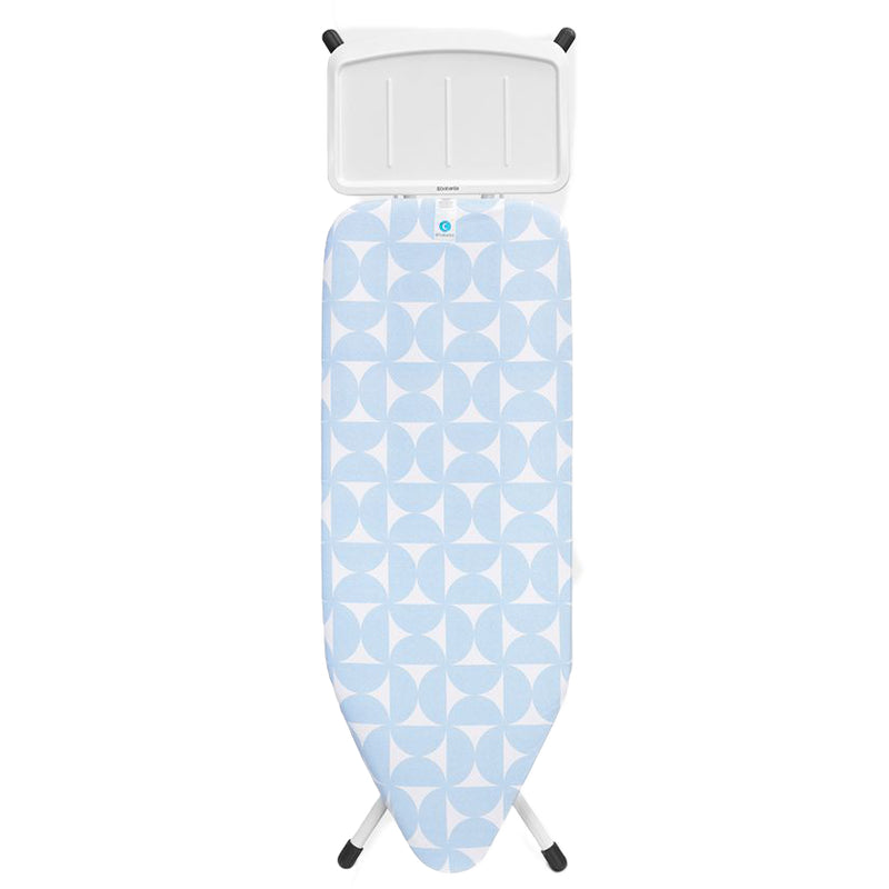 Brabantia Fresh Breeze Ironing Board Size C with Steam Iron Rest - LOCAL UPPER EAST SIDE DELIVERY ONLY