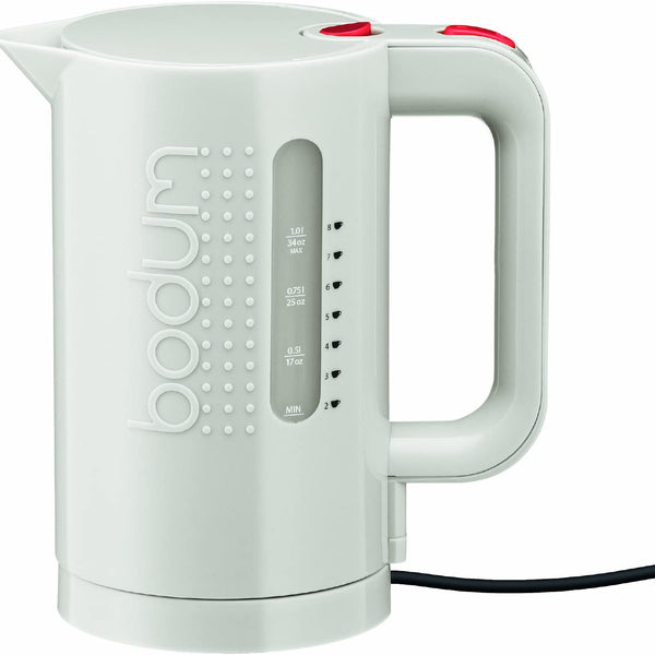 Bodum Bistro Electric Water Kettle – 34oz. – White – S. Feldman