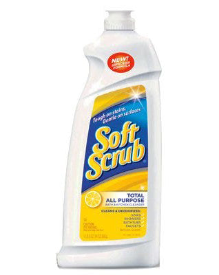 Soft Scrub Cleanser – Lemon – 26oz