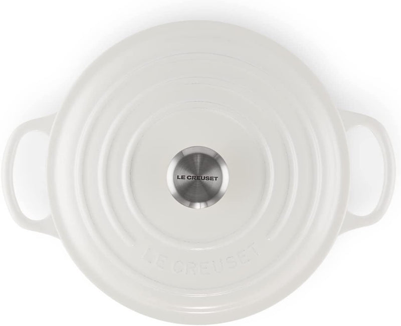 Le Creuset Round Dutch Oven – 3.5QT – White