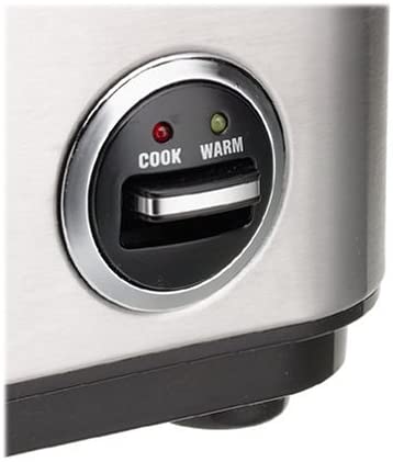 CUISINART 4 CUP Rice Cooker / Steamer / Warmer CRC-400 Silver Brushed  Stainless $20.00 - PicClick