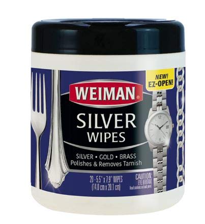 Weiman Silver Wipes – 20 Count
