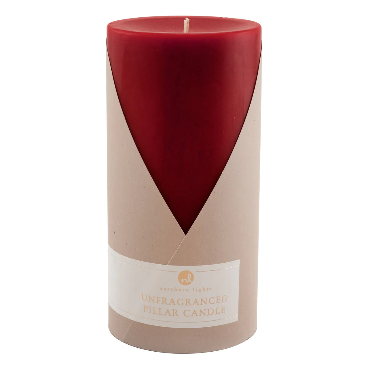 Premium Quality Pillar Candle – 3x6 – Crimson