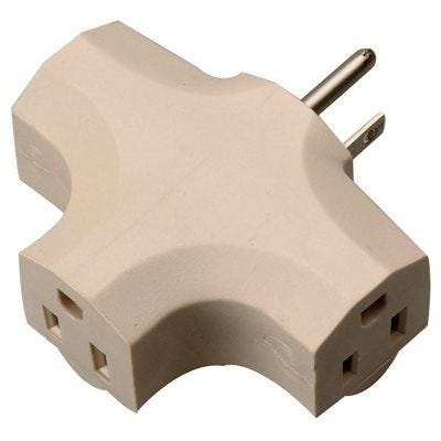 3-Outlet Indoor Power Adapter