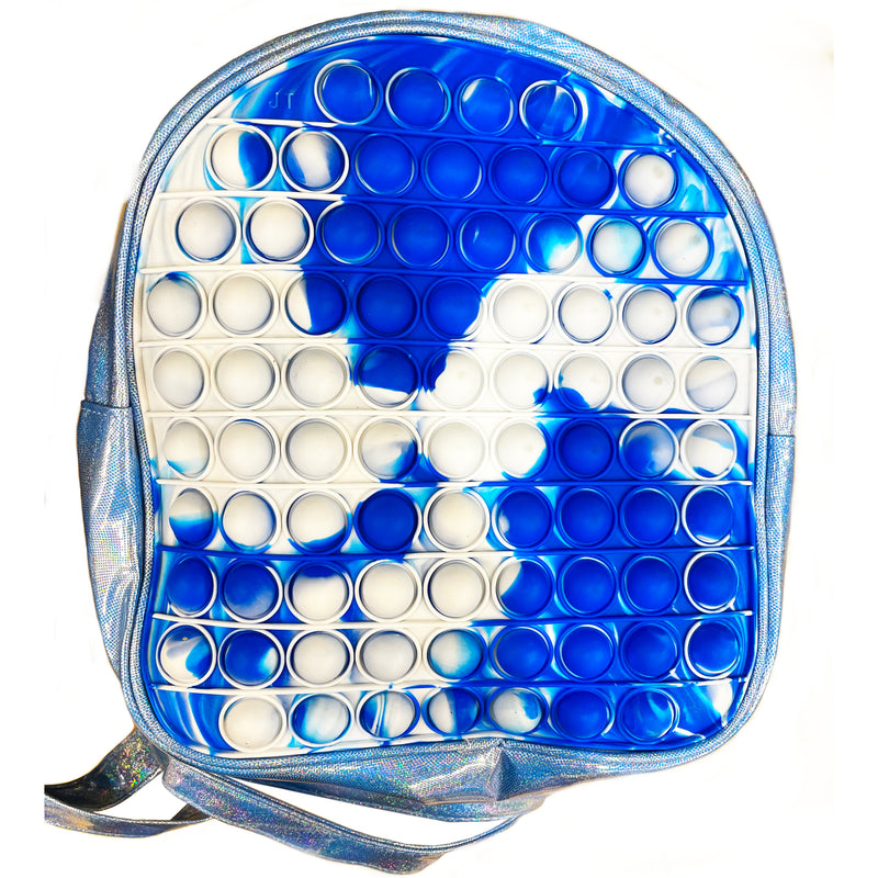 Pop Bubble Fidget Silicon Backpack – Assorted Colors