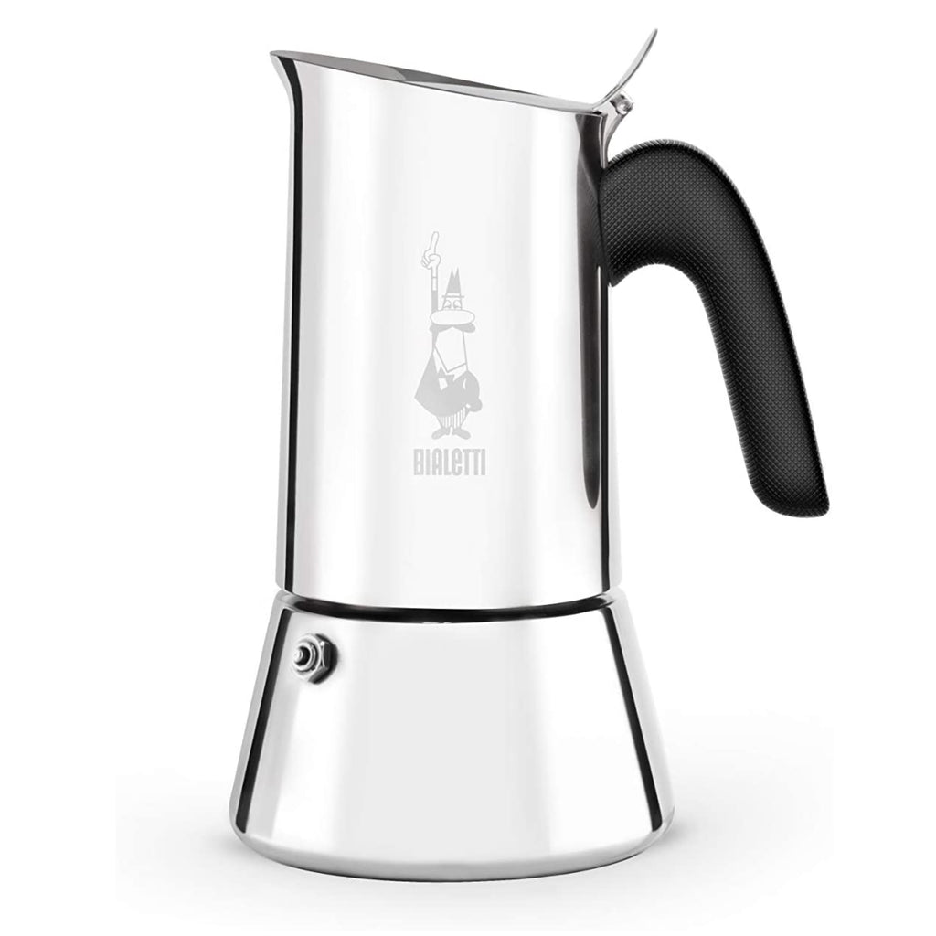 Bialetti Elegant Kitty 6-Cup Stainless Steel Stovetop Espresso
