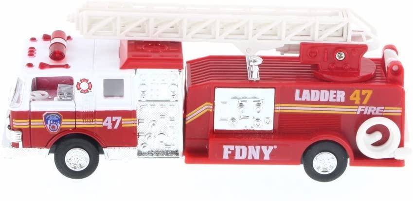 Official FDNY Fire Truck Pull Back Vehicle