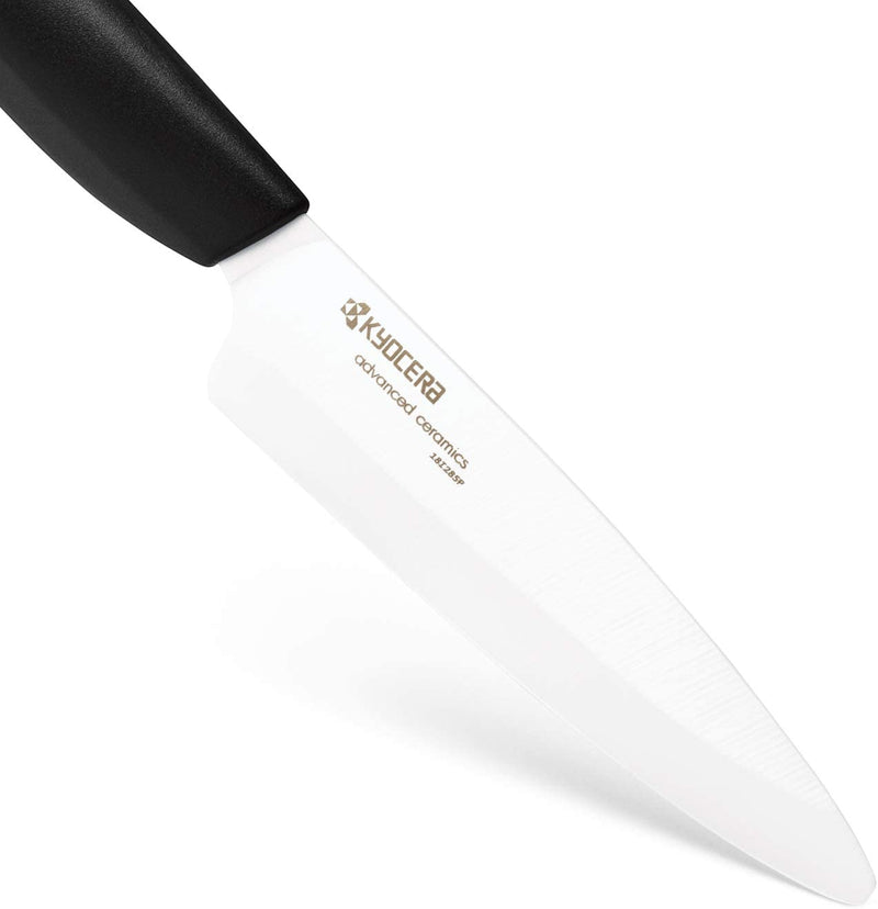 Kyocera Revolution 3 Piece Ceramic Chef's Knife Set with Red Handles