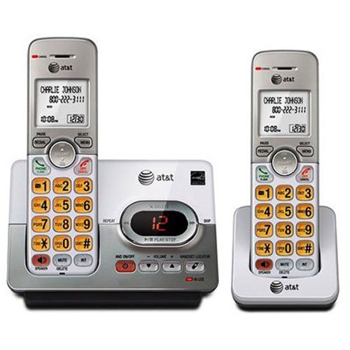 AT&T 2 Handset Cordless Phone & Answering System