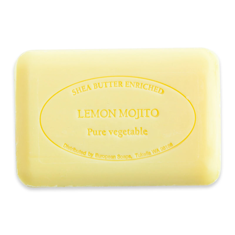 Pré de Provence Shea Enriched Everyday French Soap Bar – Lemon Mojito – 8.8oz
