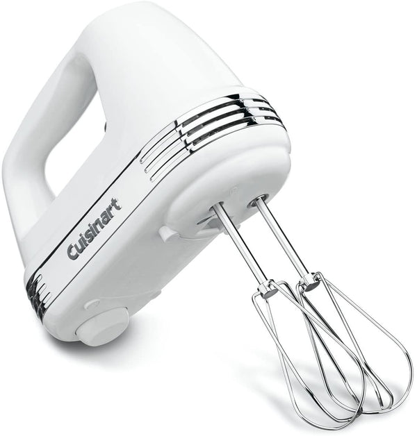 Cuisinart Power Advantage Plus 9-Speed Handheld Mixer with Storage Case – White