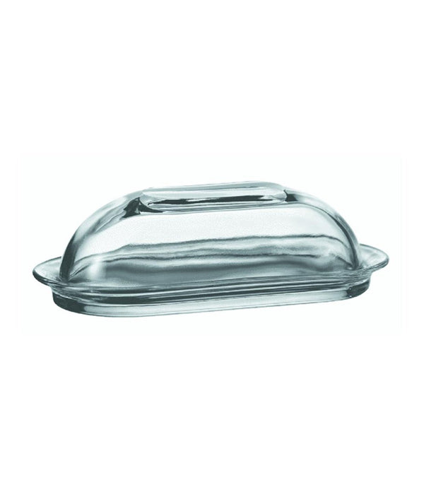 Glass Presentation Butter Dish with Cover