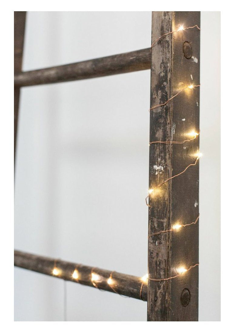 Kikkerland Copper String Lights – Soft White