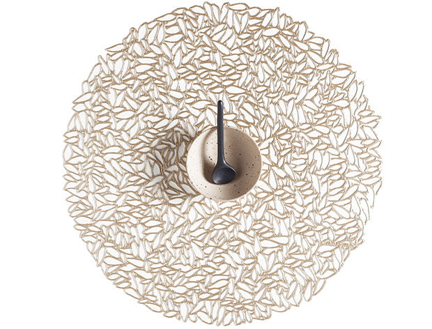 Chilewich Petal Round Placemat – Champagne