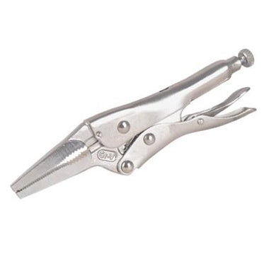 Long Nose Curved Jaw Locking Pliers – 6"