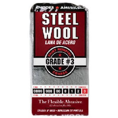 Steel Wool Pads – #3 Coarse – Pack of 12