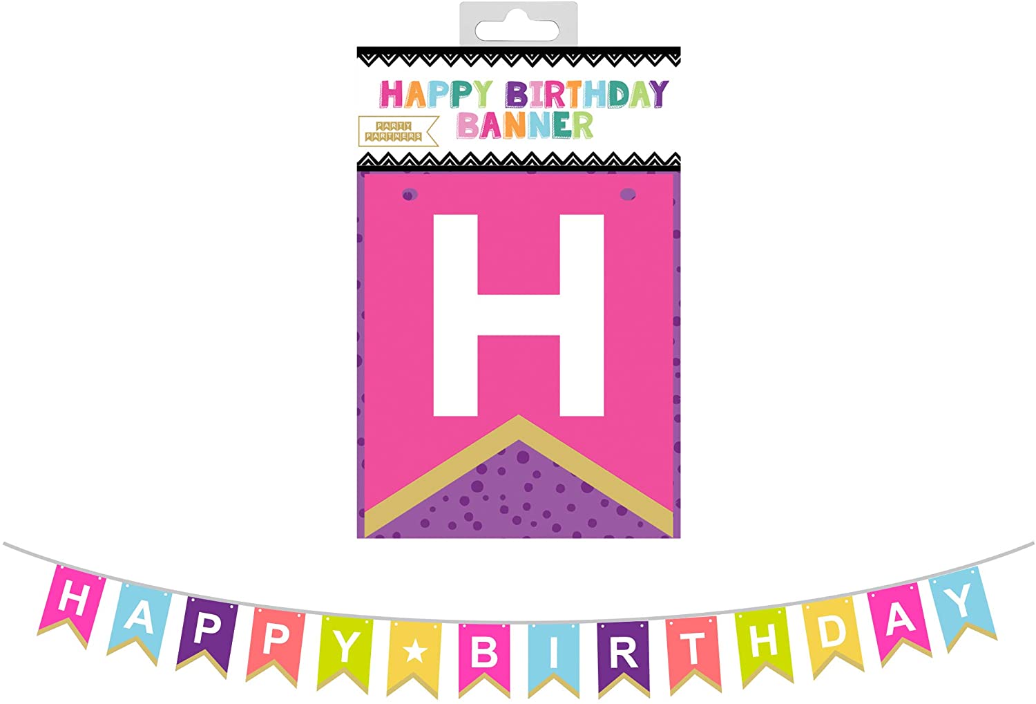 Happy Birthday Party Banner – 7-Feet