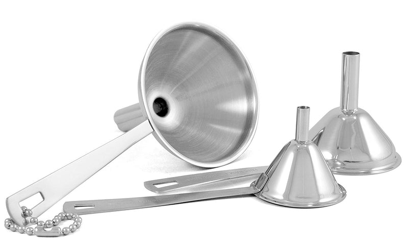 Stainless Steel Mini Funnel Set
