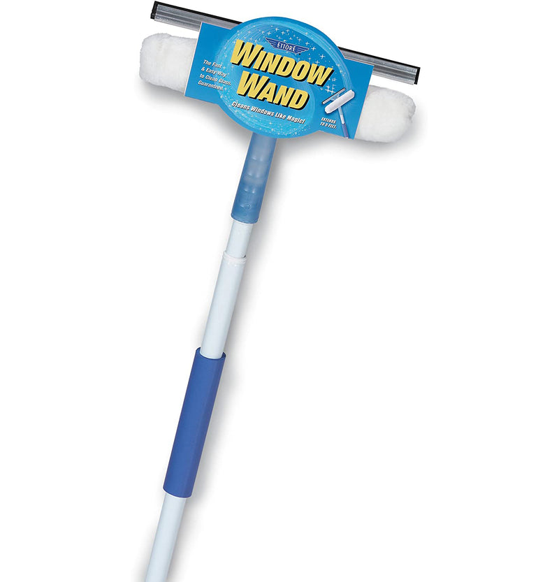 Window Wand Squeegee and Washer Combo Tool – 5ft Handle