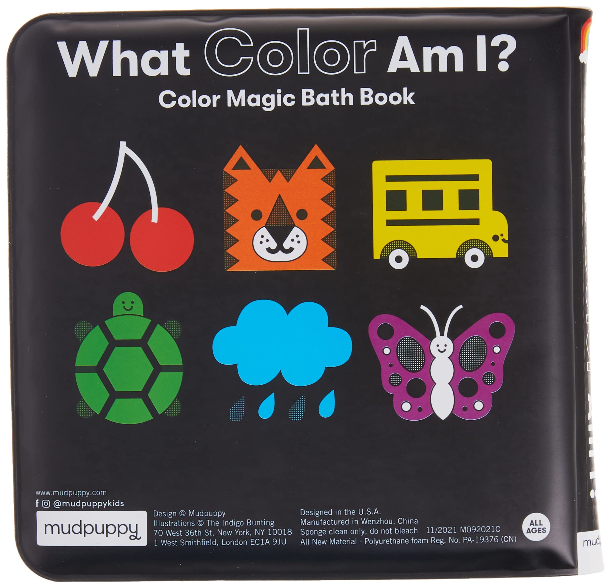 Color Magic Bath Book For Kids – What Color Am I