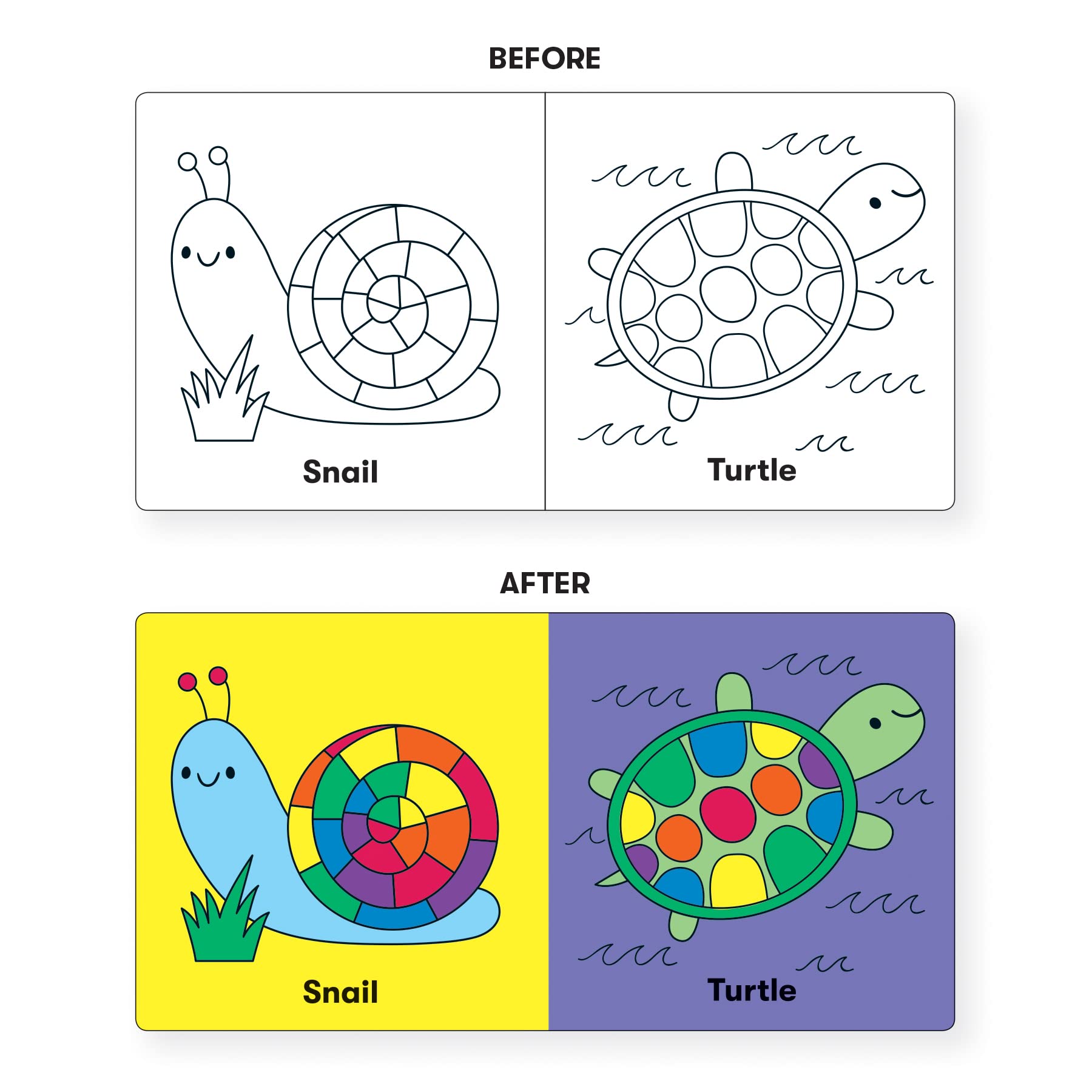Color Magic Bath Book For Kids – Wild Rainbow
