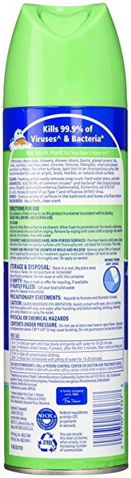 Scrubbing Bubbles Disinfectant  Bathroom Cleaner, Fresh Clean Scent, 20 oz