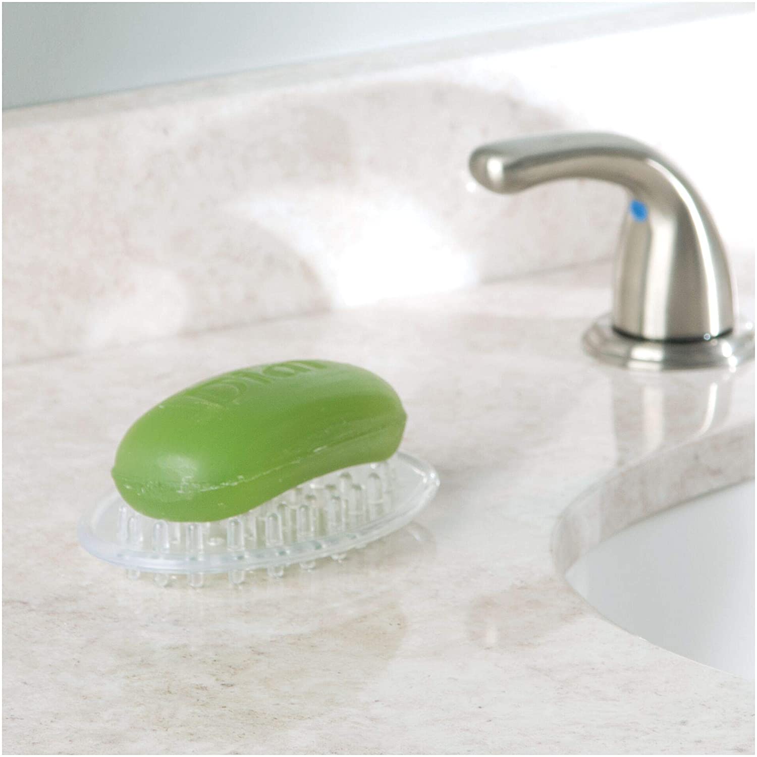 Single Plastic Soap Saver – Clear